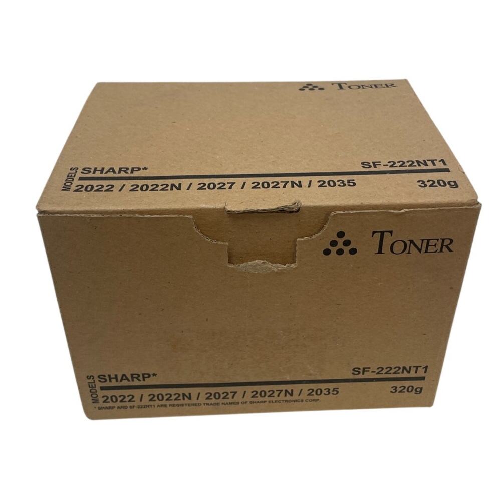 New Sharp Models 2022 2022N 2027 2027N 2035 SF-222NT-1 Black Toner Cartridge